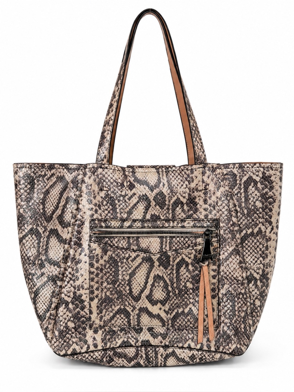 Aimee Kestenberg Delara Leather Mutlicolor Python Tote